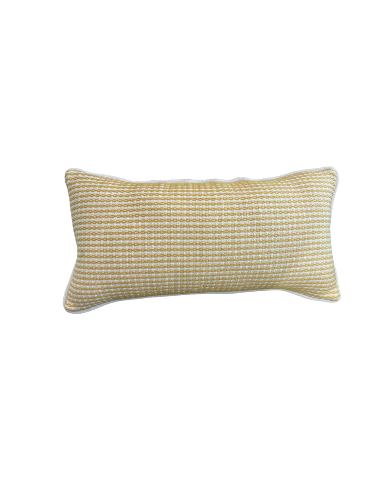 12x24 Custom Pillow - Yellow Pattern
