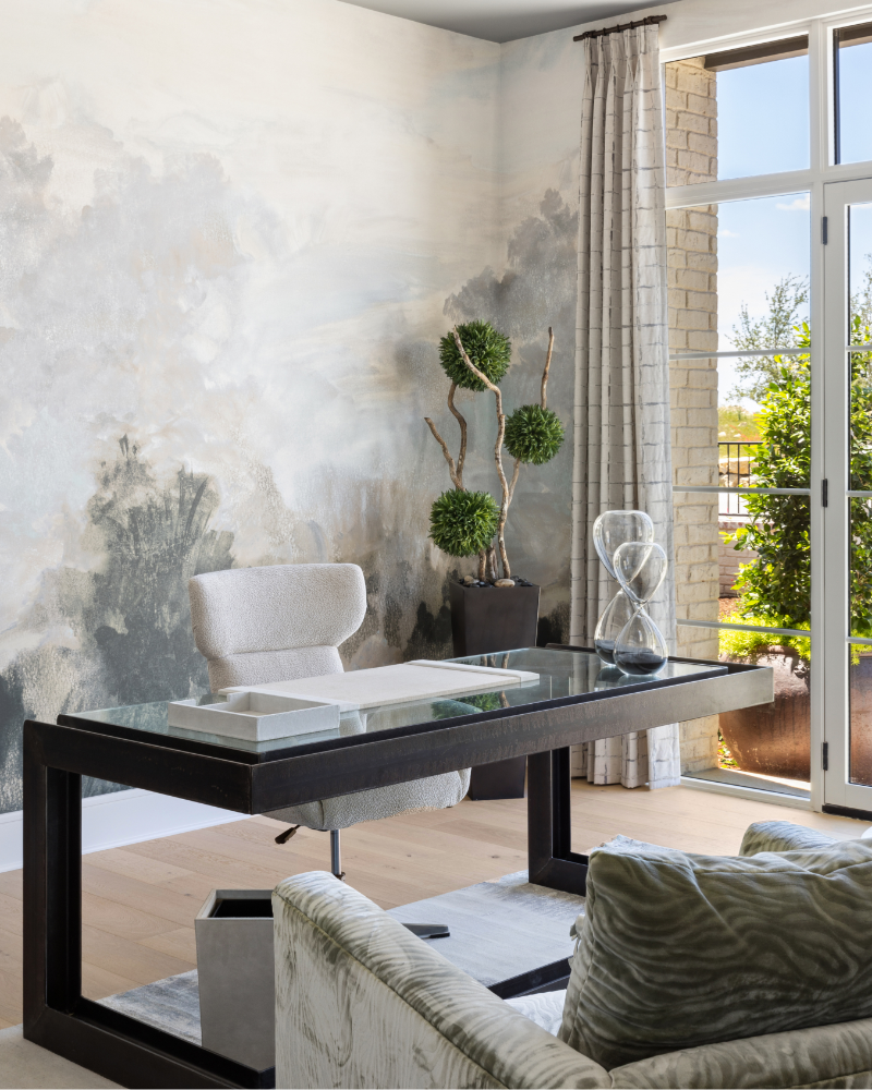 Drapery Panels - Silver Cross Hatch Embroidery