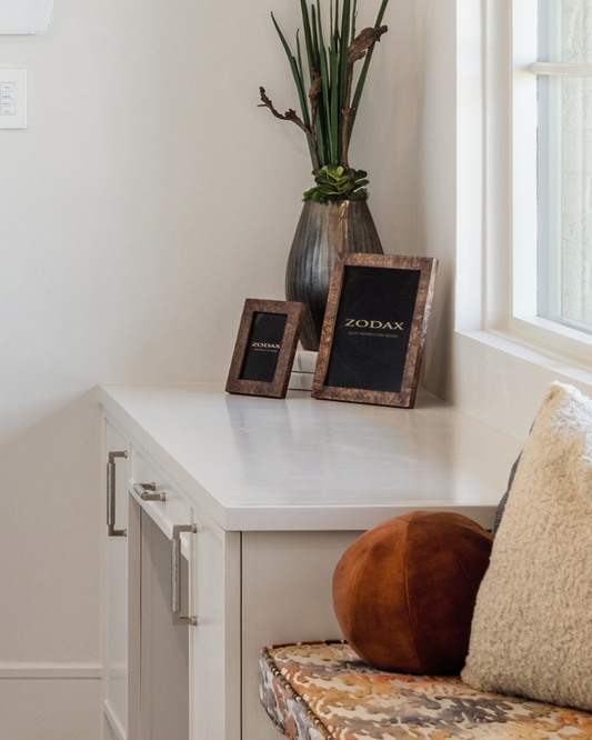 Custom Floral - Hammered Nickel