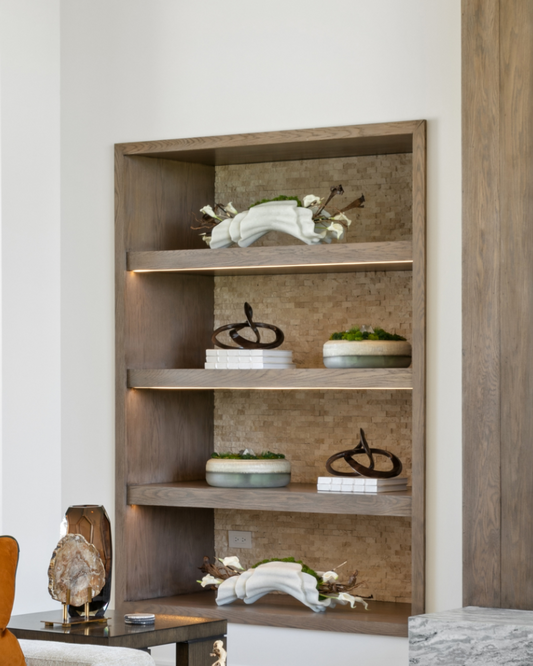 Custom Floral - Arches, White