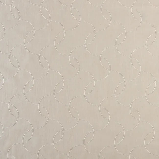 Drapery Panels - Embroidered Ivory
