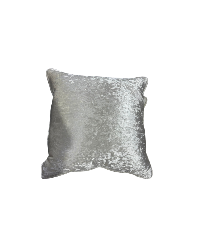 White Velvet Pillow