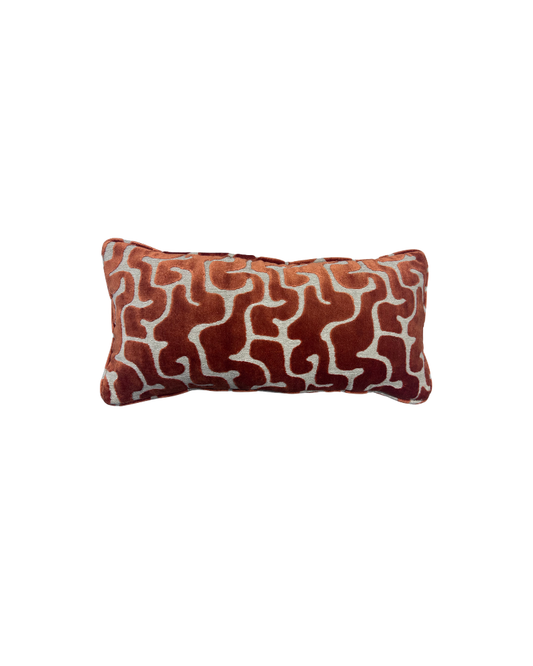 20 X 10 Custom Lumbar Pillow - Burnt Orange