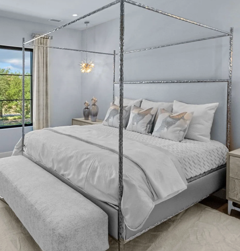 Blue Fur King Blanket