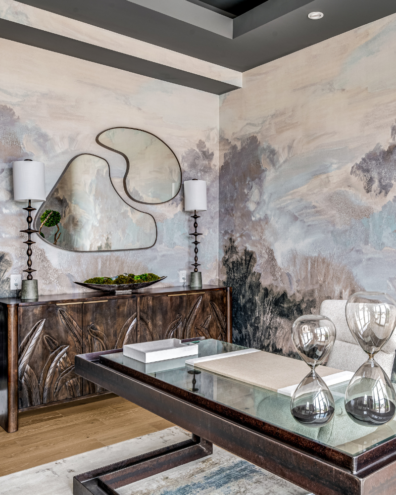 Custom Floral - Silver Boat