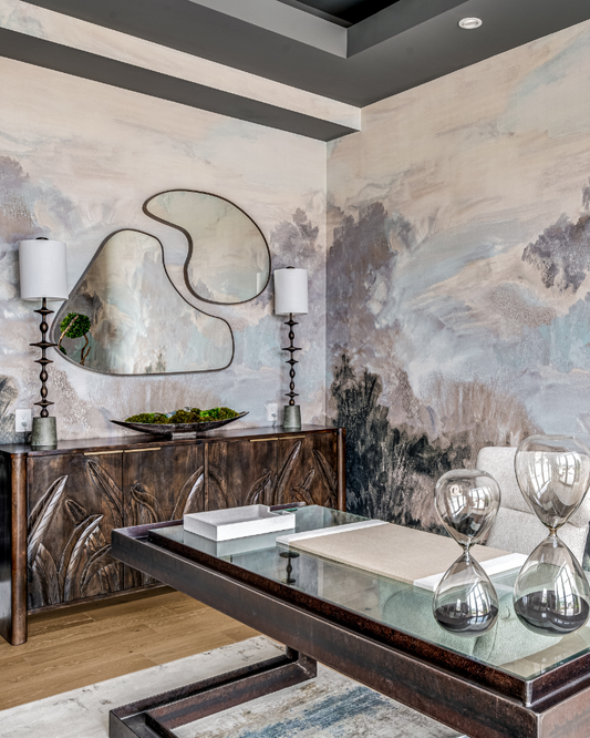 Custom Floral - Silver Boat