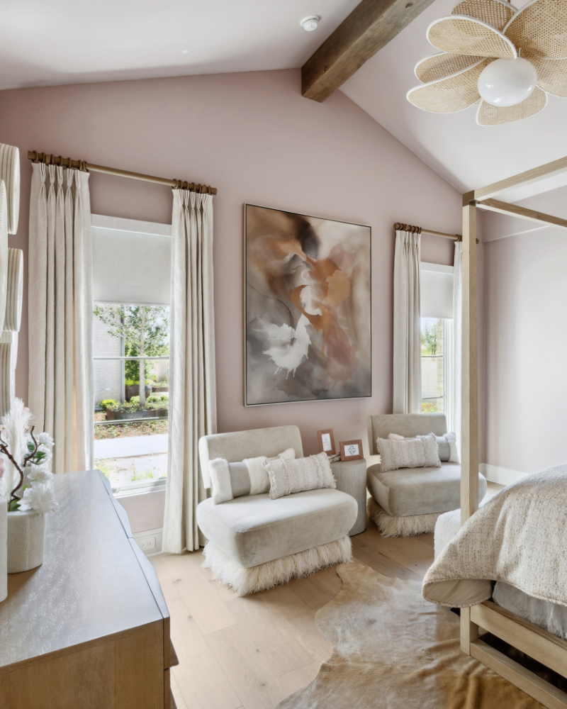 Drapery Panels - Embroidered Ivory